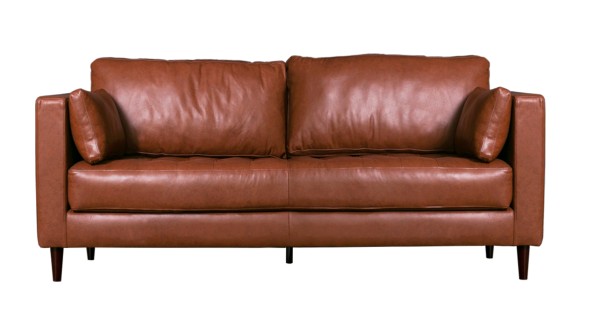 Herre 2 Seater Sofa Pu Leather, Polyurethane Leather Sofa