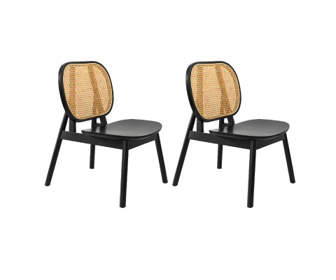 2pcs Karlstad Rattan Lounger Chair