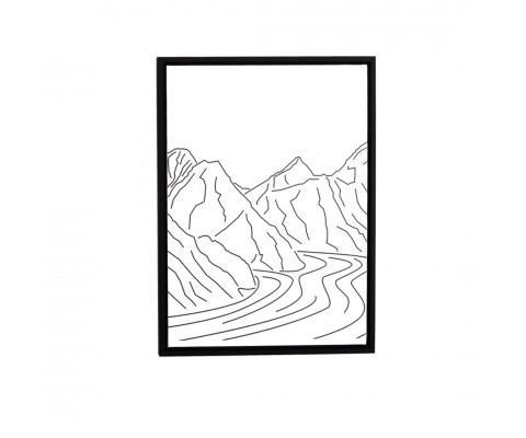 Mountains 50x70 Frame