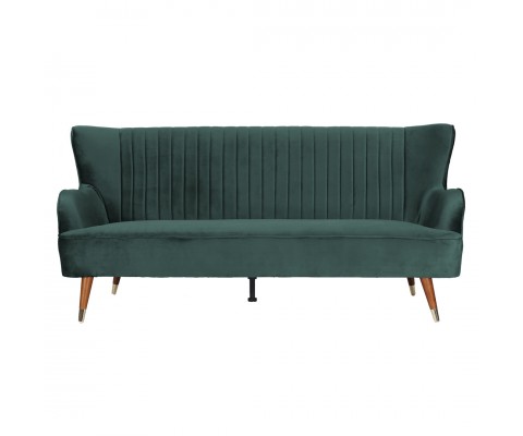 Krona 3 Seater Sofa (Emerald Green)