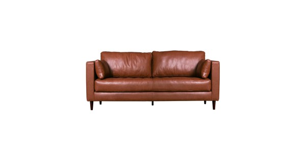 Herre 2 Seater Sofa Pu Leather, Pu Leather Couch Nz