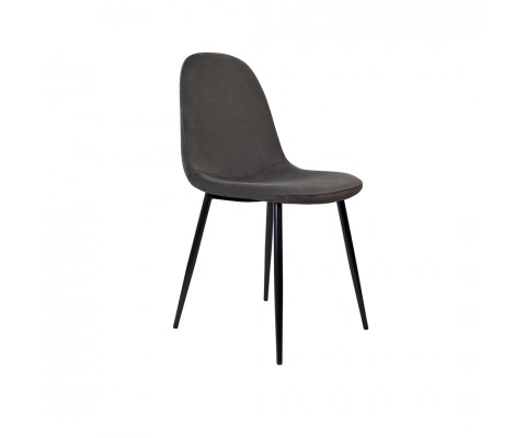 Olva Chair (Velvet Grey)