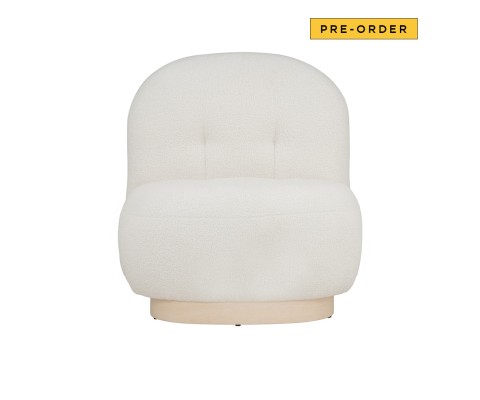 Helia Lounge Chair (Cream)