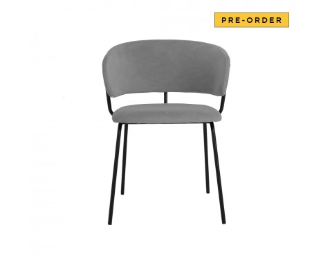 Radley Dining Chair Velvet Grey