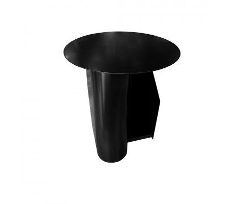 Luna Ø45cm Side Table (Black)
