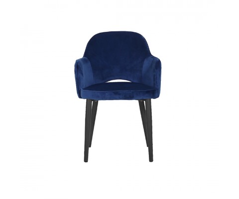 Novae Dining Chair (Velvet Navy Blue)