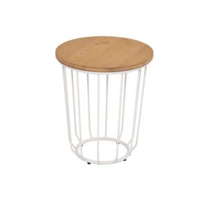Flux Round ø45cm Side Table (Natural)