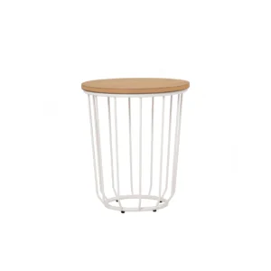 Flux Round Side Table (Natural)