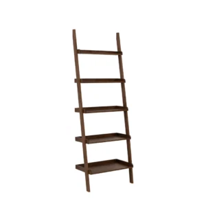 Milt Leaning Wall Bookcase (Walnut)