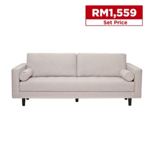 Nils 3 Seater Sofa (Beige)