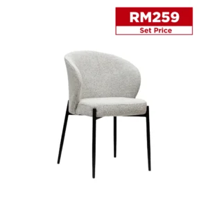 Rosey Dining Chair (Grey)