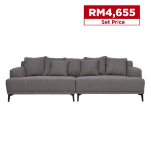 Sovand 4 Seater Sofa (Brown)