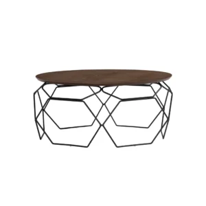 Nano Round Coffee Table (Walnut)