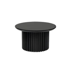 Linnea Round Coffee Table (Black)
