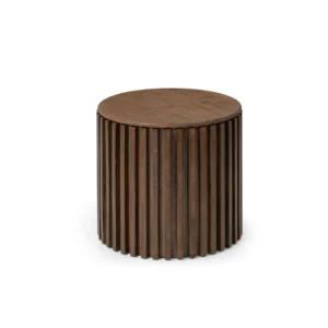 Muji Storage Lamp Table (Walnut)
