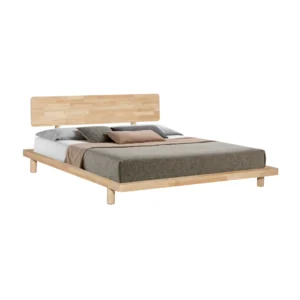 Muji 6’ Wooden Bed (Natural)