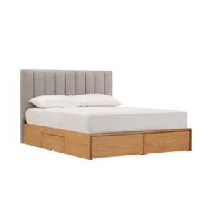 Mola Queen Bed Frame (Natural)