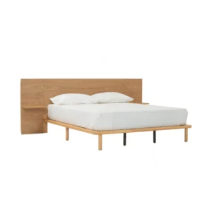 Plato Queen Bed Frame (Natural)