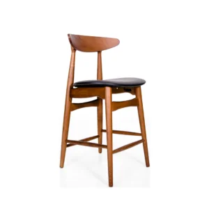 Flora 61CM Bar Stool (Walnut)