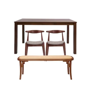 Rustic Industrial Dining Set