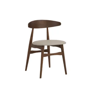 Telyn Dining Chair (Walnut | Cream)