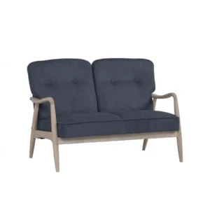 Figaro 2 Seater Sofa (Blue)