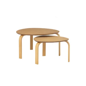 Sandra Set Coffee Table (Natural)