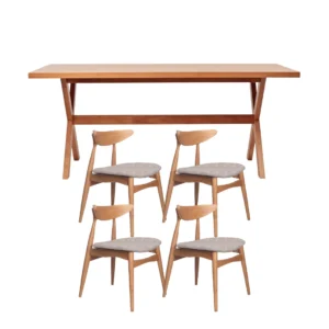 Wabisabi Mod Dining Set