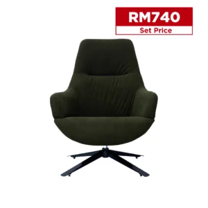 Carly Swivel Armchair (Green)