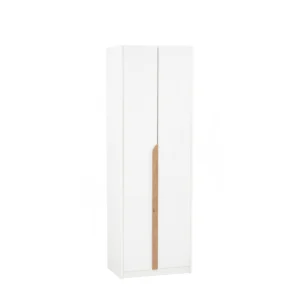 Mando 2 Doors Wardrobe (White)
