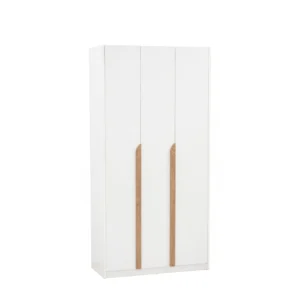 Mando 3 Doors Wardrobe (White)