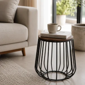 Gabbia Round Side Table