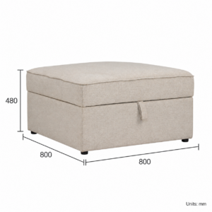 Traverese Ottoman with Storage