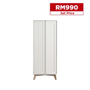 Baylla 2 Doors Wardrobe