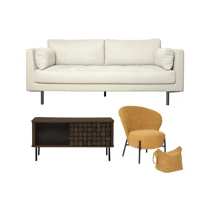 Monotone Minimalist Living Set